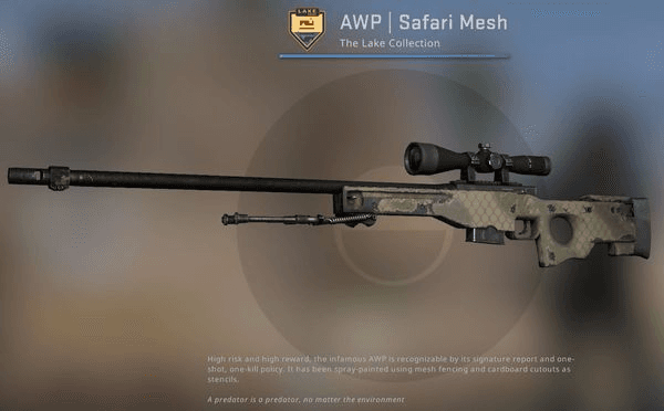 Gambar Product AWP | Safari Mesh (Industrial Grade Sniper Rifle)