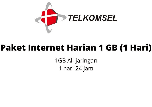 Gambar Product Paket Internet Harian 1 GB (1 Hari)