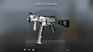 UMP-45 | Arctic Wolf