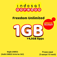 Gambar Product Freedom Unlimited 1GB (30 Hari)