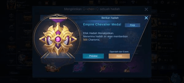 Gambar Product Empire Chevarial Medal