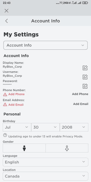 Screenshot
