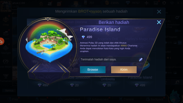 Gambar Product Paradise Island