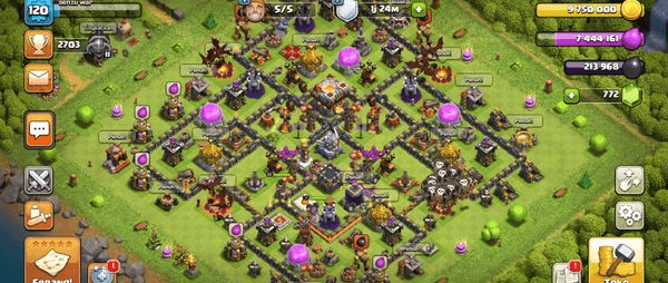 Gambar Product COC TH 11 HERO 22 29 1 GEMS BANYAK 772 GEMS GANTI NAMA 500 GEMS