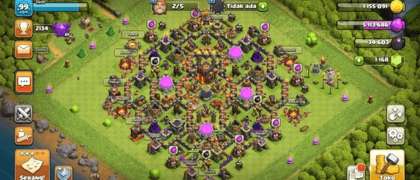 Gambar Product COC TH 10 HERO 30 30 GEMS BANYAK 1.168 GEMS GANTI NAMA GRATIS GEMS