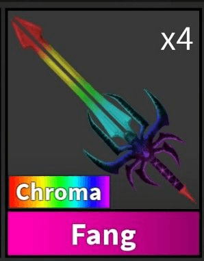 Gambar Product Chroma Fang - Murder Mystery 2