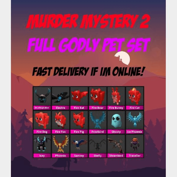 Gambar Product All Small Pets - Murder Mystery 2