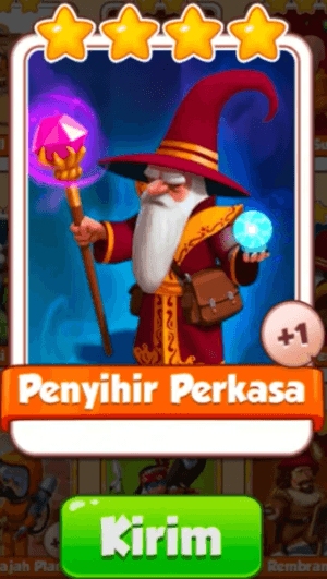 Mighty Wizard Card