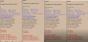 HTBS CSC XG+7 Corrupted Soul Costume