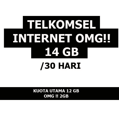 Internet OMG! 14 GB (30 Hari)