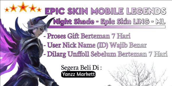 Gambar Product Night Shade (Epic Skin Ling)