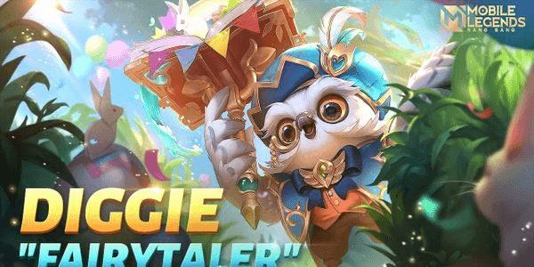 Gambar Product GIFT SKIN DIGGIE FAIRYTALER ( SKIN EPIC DIGGIE ) / SKIN ML / SKIN LEGEND / DM ML / DIAMOND ML / AKUN ML MURAH / SKIN MOBILE LEGENDS