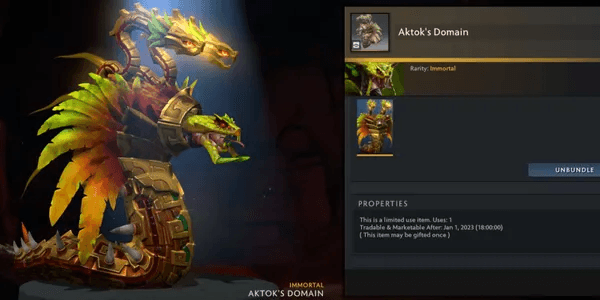 Aktok's Domain (Venomancer Set Aghanim's 2021 Immortal Treasure)