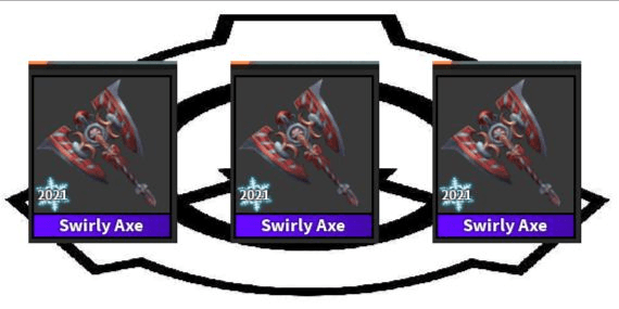 Gambar Product Swirly Axe - Murder Mystery 2