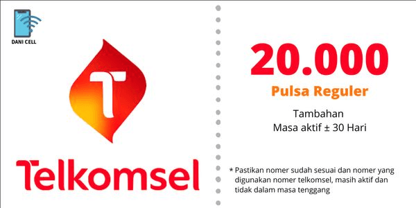 Gambar Product Pulsa 20000