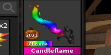 Gambar Product Chroma Candleflame - Murder Mystery 2 / MM2