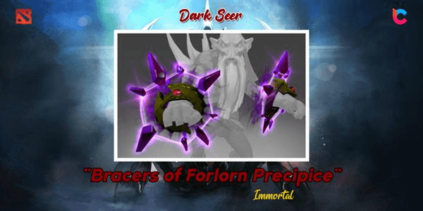 Gambar Product Bracers of Forlorn Precipice (Immortal TI8 Dark Seer)