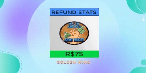 Gambar Product Refund Stats Gamepass | Blox Fruits - RBL