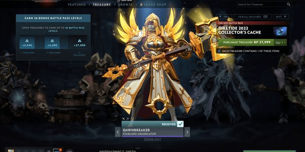 Gambar Product Starlorn Adjudicator (Dawnbreaker set Bundle Diretide Collector Cache 2022)