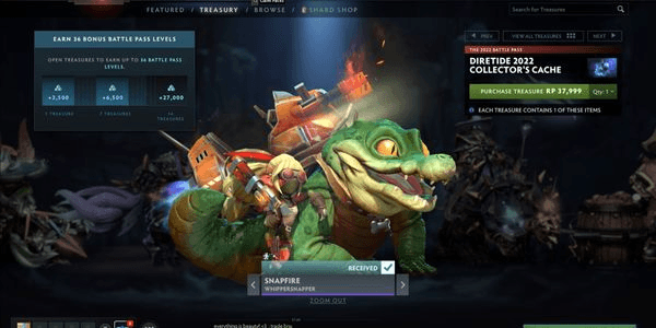 Gambar Product Whippersnapper (Snapfire Set) Diretide 2022 Collector Cache)