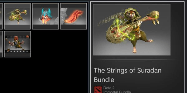 Gambar Product The Strings of Suradan (Immortal Battlepass 2022 Hoodwink)