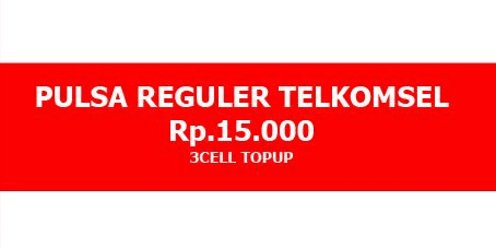 Gambar Product Pulsa 15000