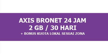 Gambar Product BRONET Package 24-Hour Quota 2 GB (30 Days)