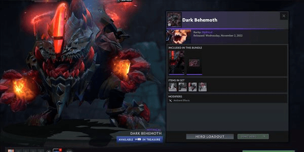Gambar Product Dark Behemoth (Primal Beast Set) Collector Cache TI11
