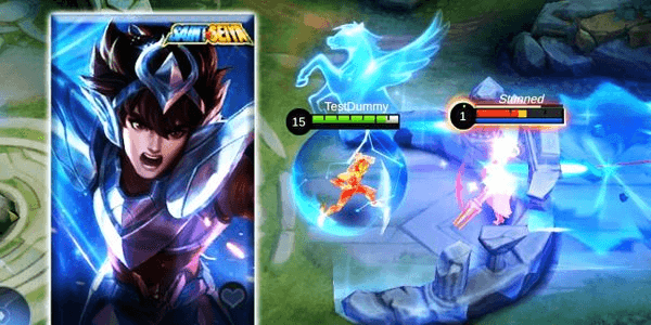 Gambar Product SKIN MOBILE LEGENDS BADANG PEGASUS SEIYA ( SKIN SAINT SEIYA BADANG ) / SKIN ML / SKIN EPIC / DIAMOND ML / DM ML / EFEK RECALL TAS TAS TAS / AKUN ML