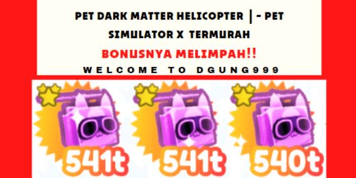 Gambar Product Pet Dark Matter Helicopter Cat - Pet Simulator