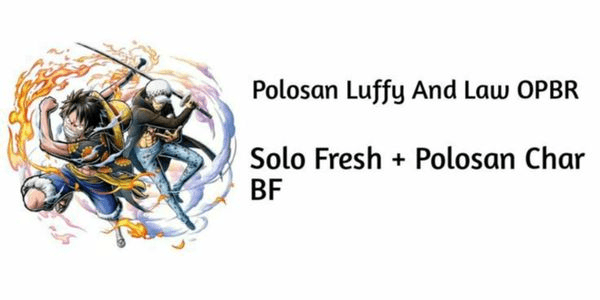 Gambar Product Luffy And Law Plain OPBR