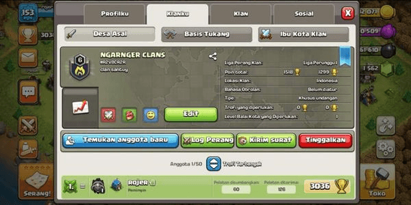 Gambar Product Clan Level 15 || Affordable Price