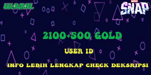Gambar Product 2100 Gold + 500 Gold Bonus