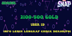 2100 Gold + 500 Gold Bonus