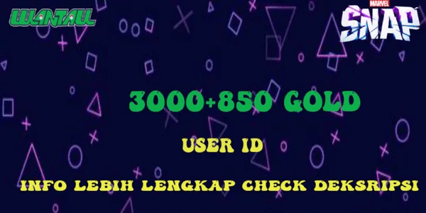 3000 Gold + 850 Gold Bonus