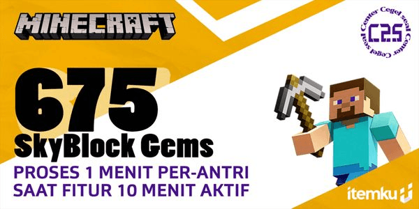 Gambar Product 675 SkyBlock Gems
