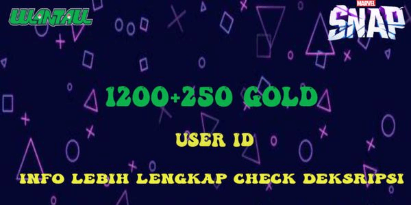 Gambar Product 1200 Gold + 250 Gold Bonus