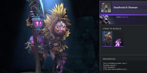 Gambar Product Deathstitch Shaman (Witch Doctor Set Diretide Collector's Cache 2022)