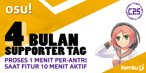 Supporter Tag 4 Bulan