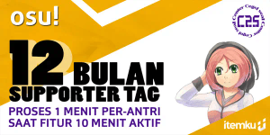 Supporter Tag 12 Bulan