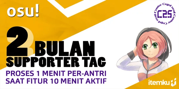 Supporter Tag 2 Bulan