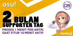 Supporter Tag 2 Bulan