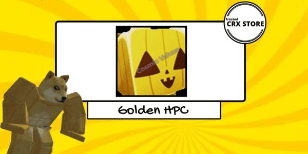 Gambar Product Golden Huge Pumpkin Cat | Pet Simulator