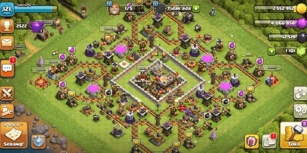 Gambar Product Town Hall 11 | Semi Max + Gems 1100 |