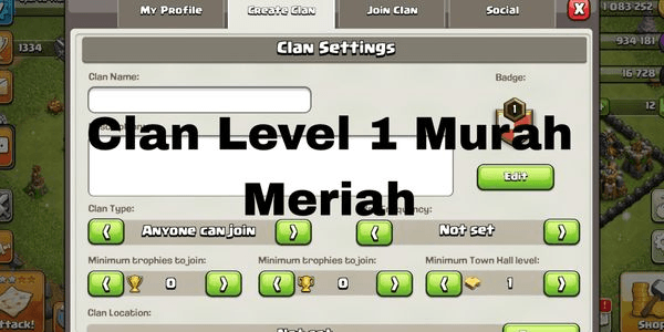 Gambar Product 	Clan Level 1