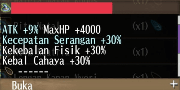 Gambar Product Beginner Hat Atk +9% and hp +4000