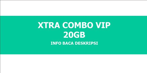 Gambar Product Xtra Combo VIP 20 GB (30 Hari)