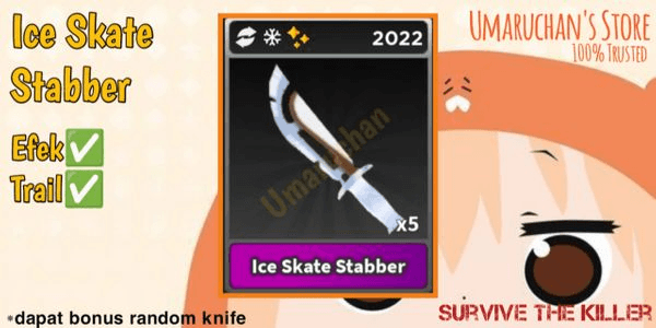 Gambar Product Ice Skate Stabber | Survive The Killer