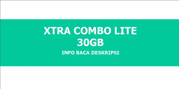 Xtra Combo Lite 30 GB (30 Hari)