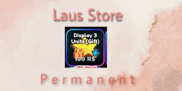Gambar Product Display 3 Units